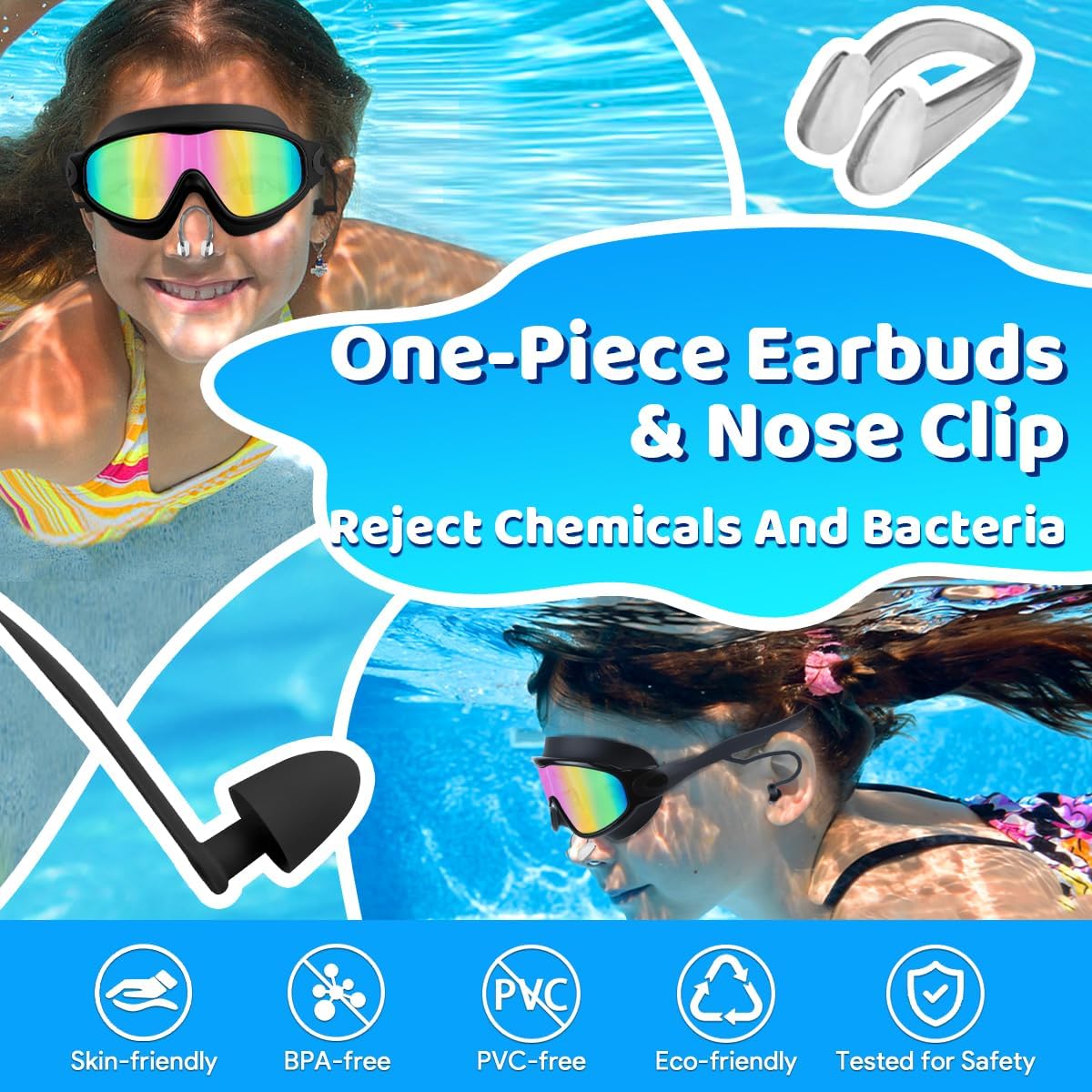 gallery:Choose your fit=Nose Clip | Corded-earplug nose-clip gallery image 06