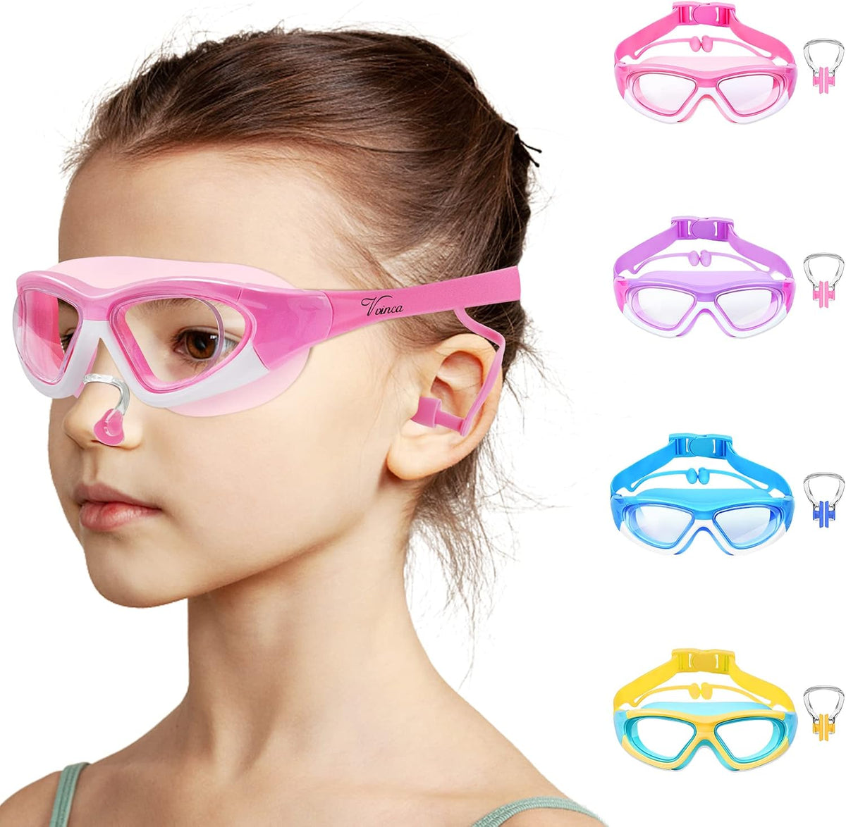 Kids Training Goggles - 1 Pack — Pink