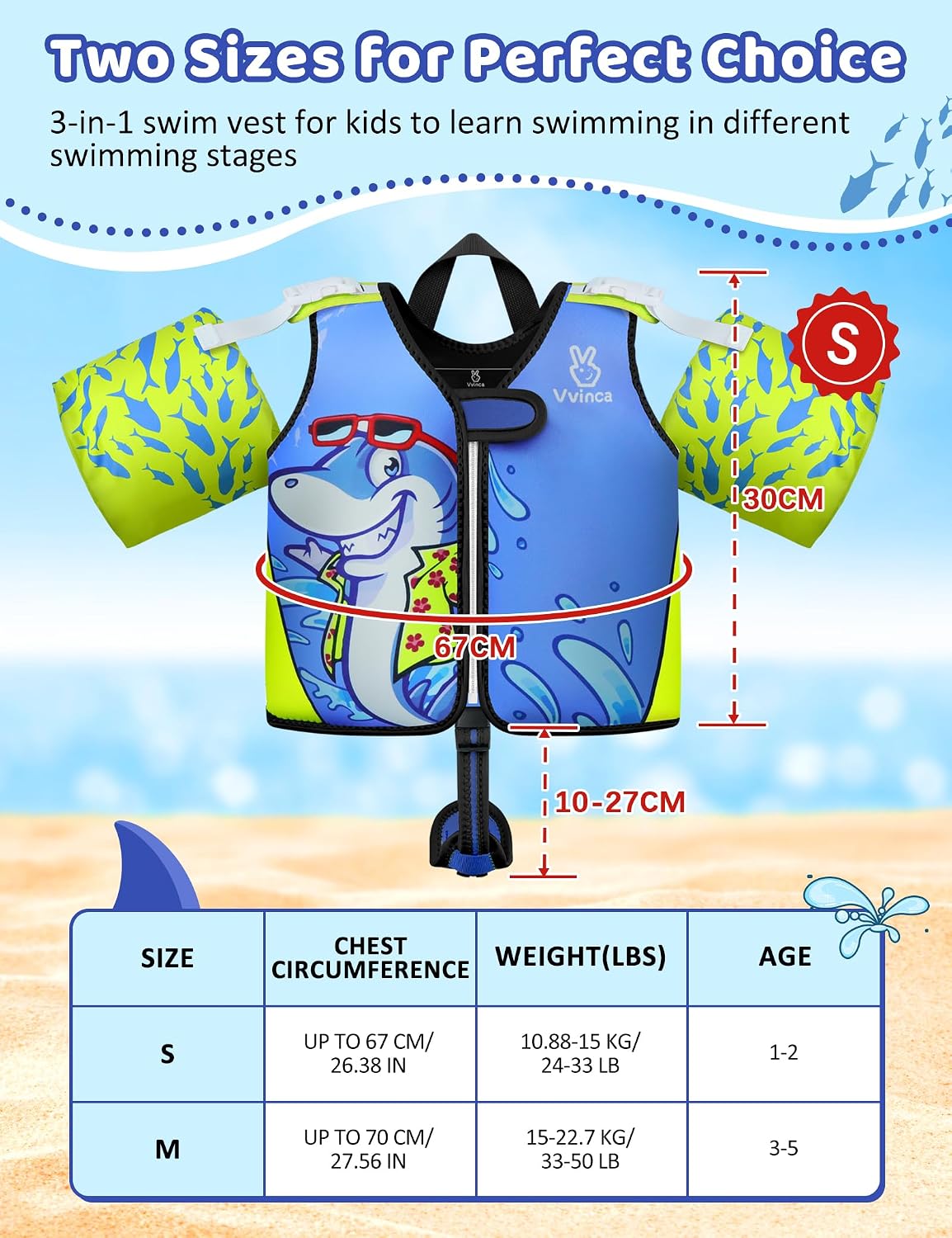 Kids Compact Training Vest - detail image 1
