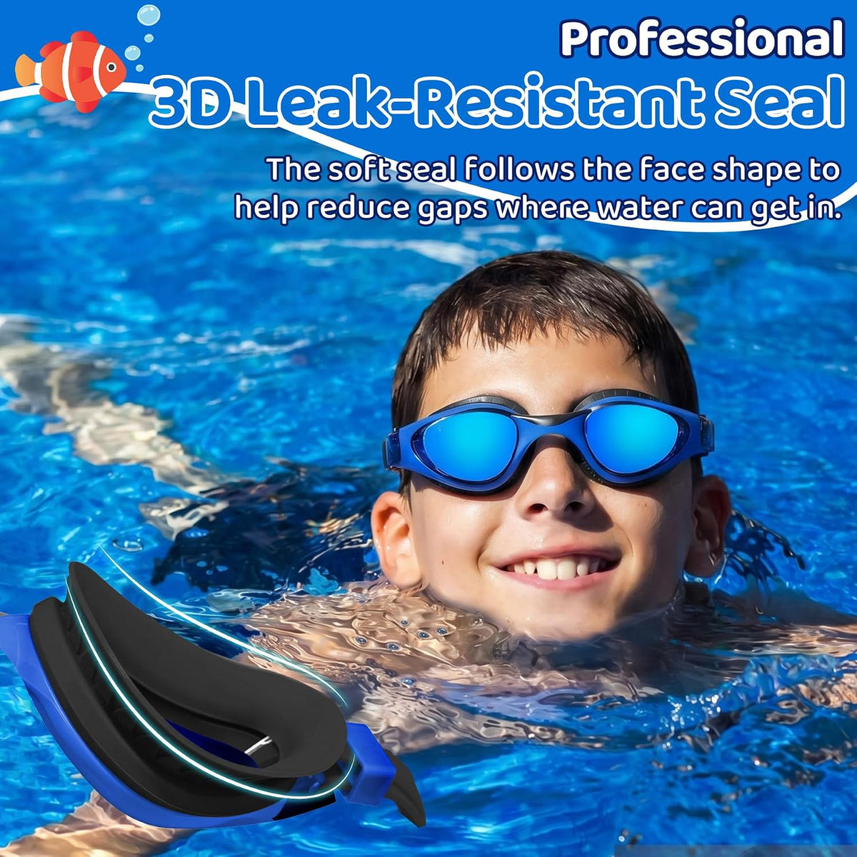 gallery:Pack & Color & Lens=2 Pack — Green Black Clear + Blue Black Blue Mirror~2 Pack — Light Blue Purple Clear + Light Blue Pink Clear~2 Pack — Light Blue Purple Clear + Navy Blue | Two-Tone 2 Pack detail 02
