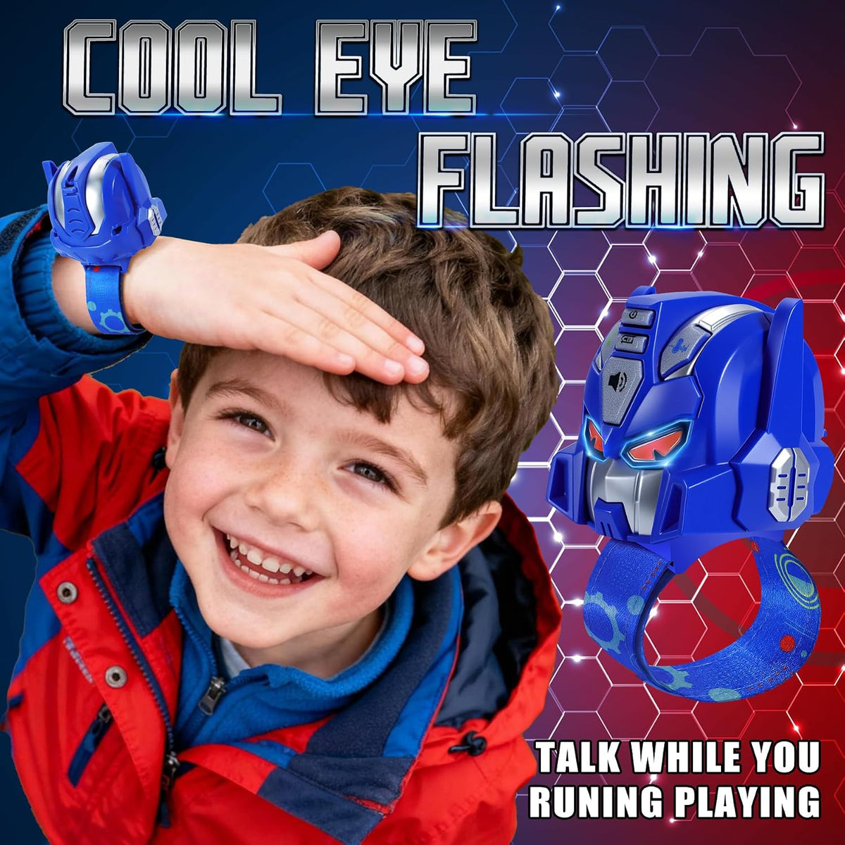 gallery:Pack & Color Combination=2 Pack — Robot Heroes Yellow Robot + Blue Red Robot | Robot gallery image 02