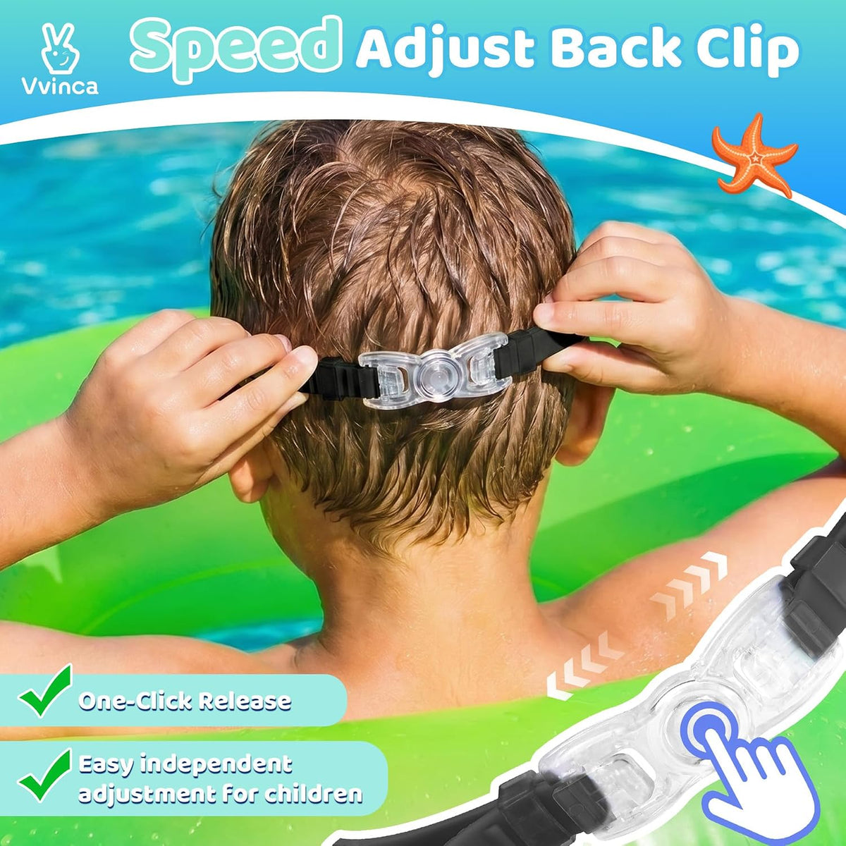 Kids Three-Window Wide-View Goggles — 2 Pack - detail image 7
