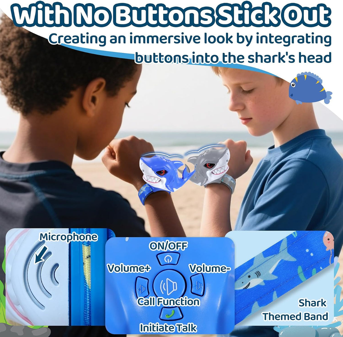 gallery:Pack & Color Combination=2 Pack — Shark Gray + Blue | Shark gallery image 03