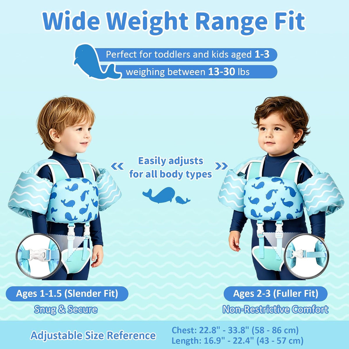 Kids Sandwich Swim Vest - detail image 6