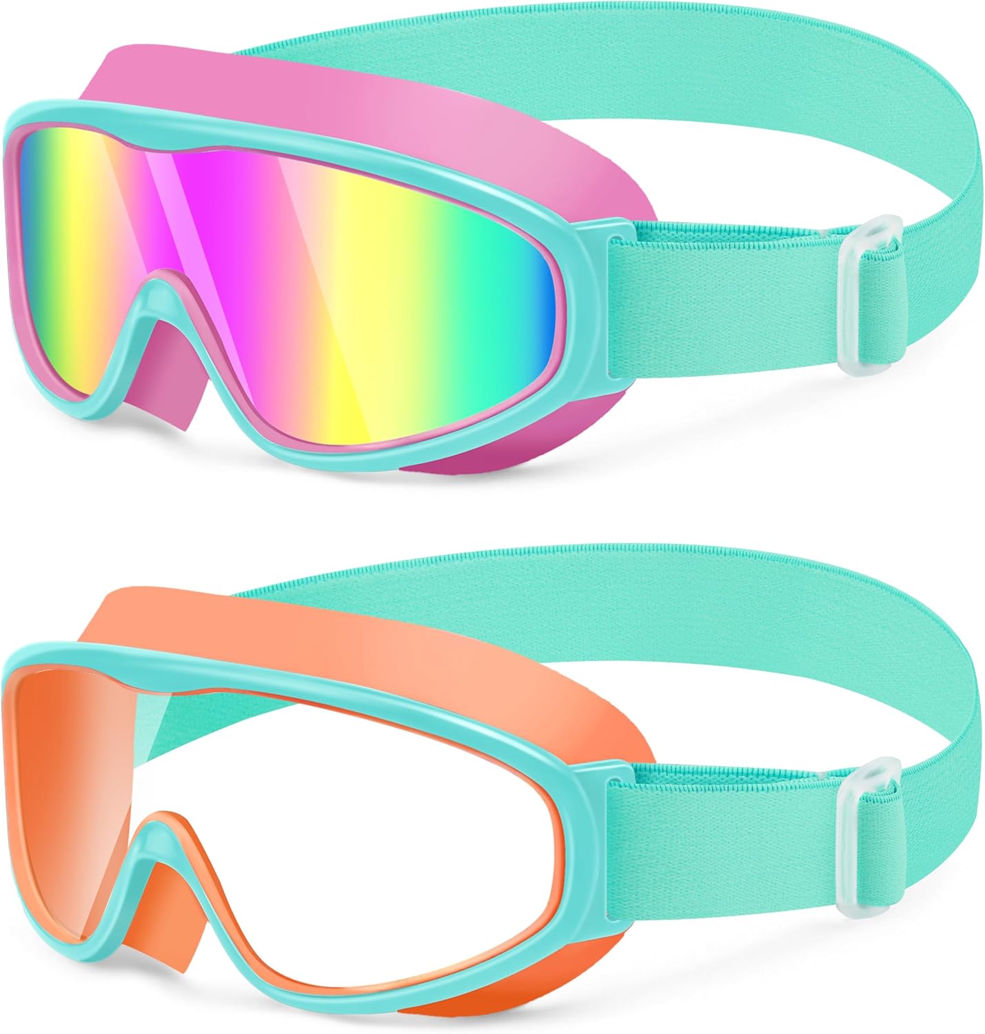 Kids Wide-View Fabric-Strap Goggles - MAIN A02029496 - AMAZON_NATIVE_HIRES