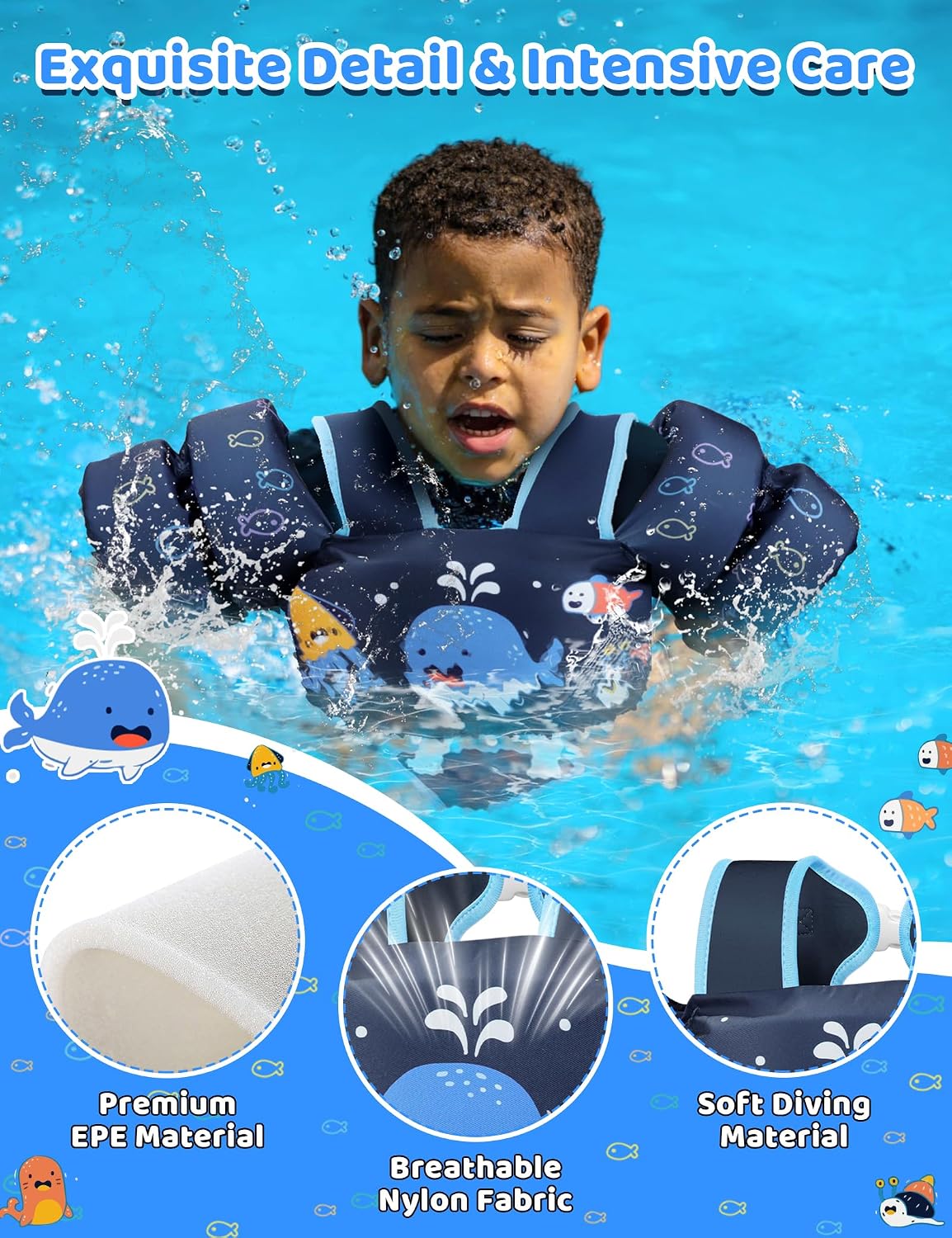 Kids Classic Arm-Float Vest - detail image 2