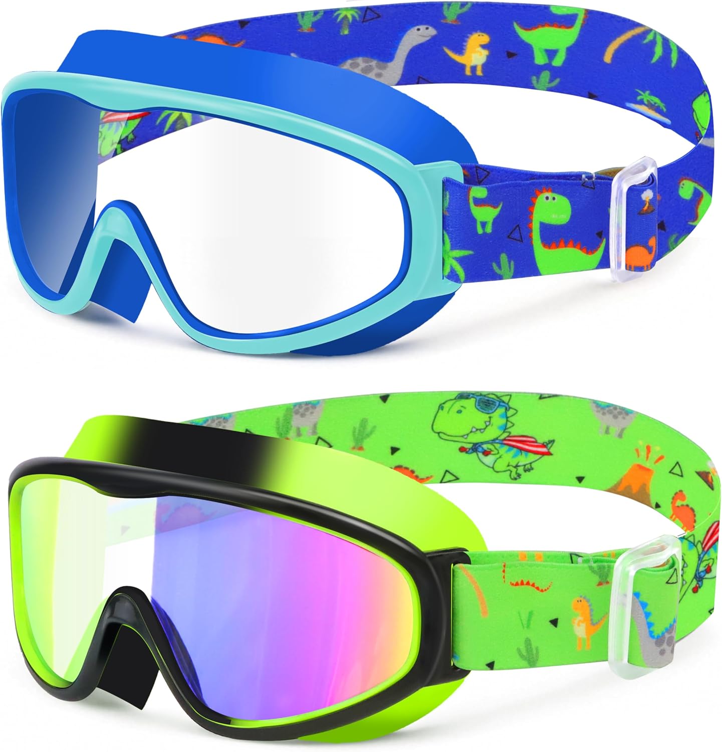Kids Wide-View Fabric-Strap Goggles - MAIN A02029142 - AMAZON_NATIVE_HIRES