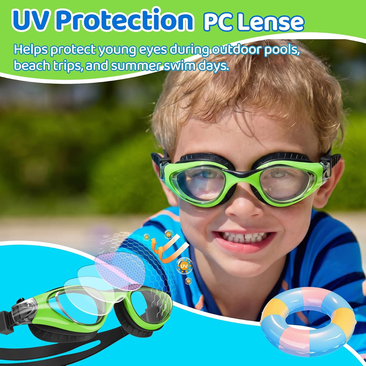 gallery:Pack & Color & Lens=2 Pack — Green Black Clear + Blue Black Blue Mirror~2 Pack — Light Blue Purple Clear + Light Blue Pink Clear~2 Pack — Light Blue Purple Clear + Navy Blue | Two-Tone 2 Pack detail 05