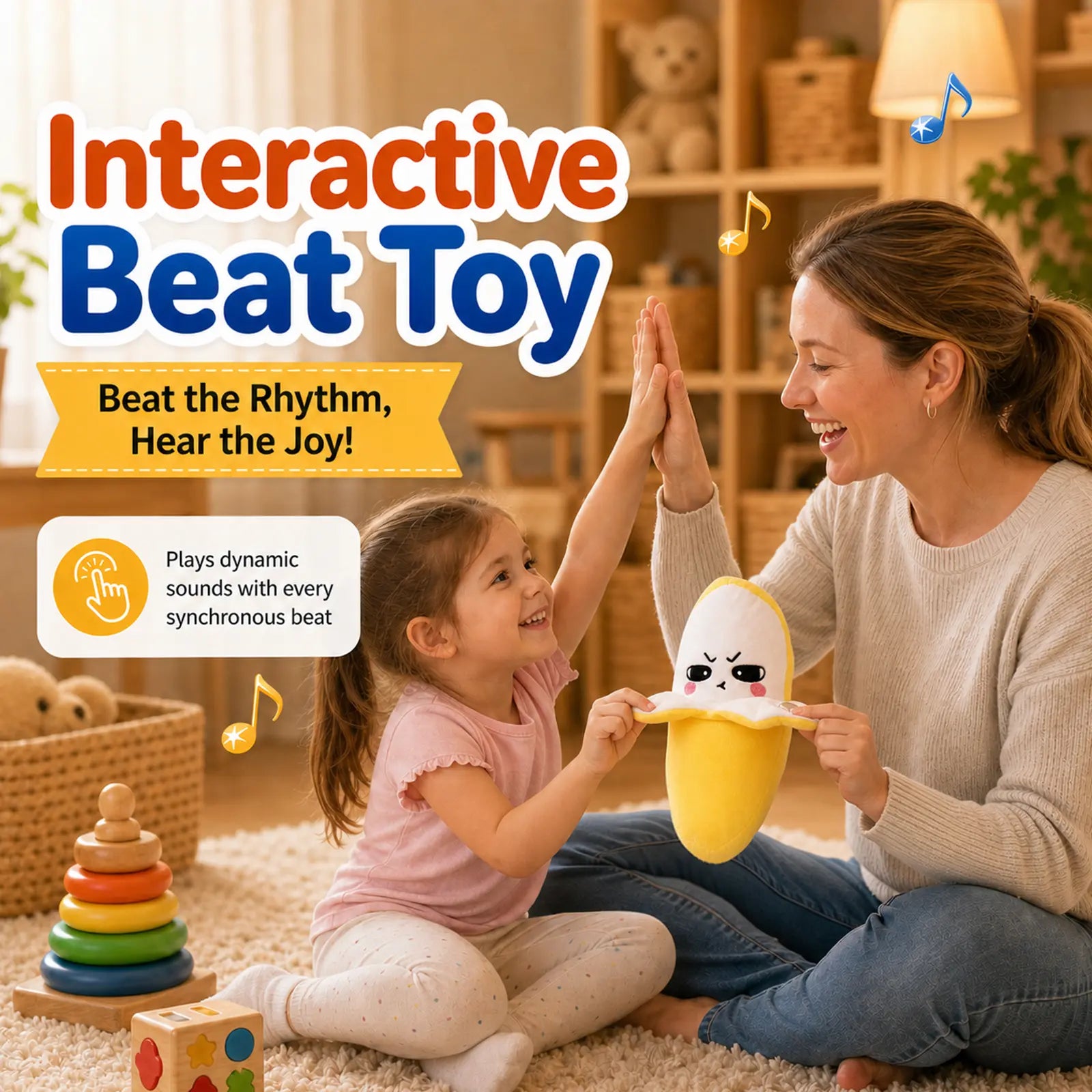 Interactive Sensory Musical Plush Toy - image 9
