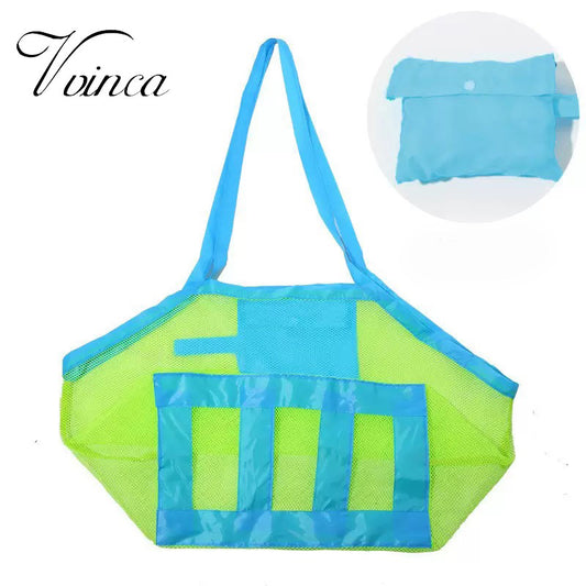 Vvinca Beach Toy Mesh Beach Bag
