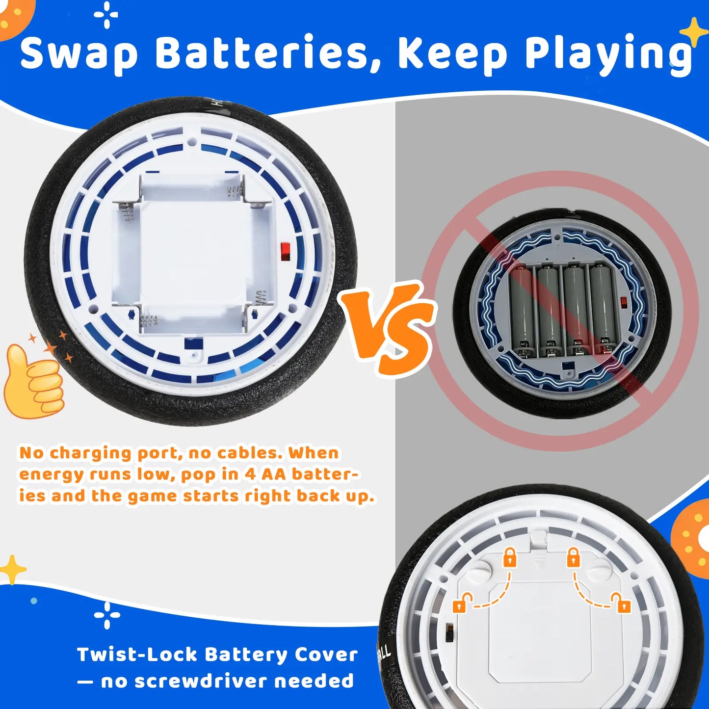 Hover soccer goal set - image 8