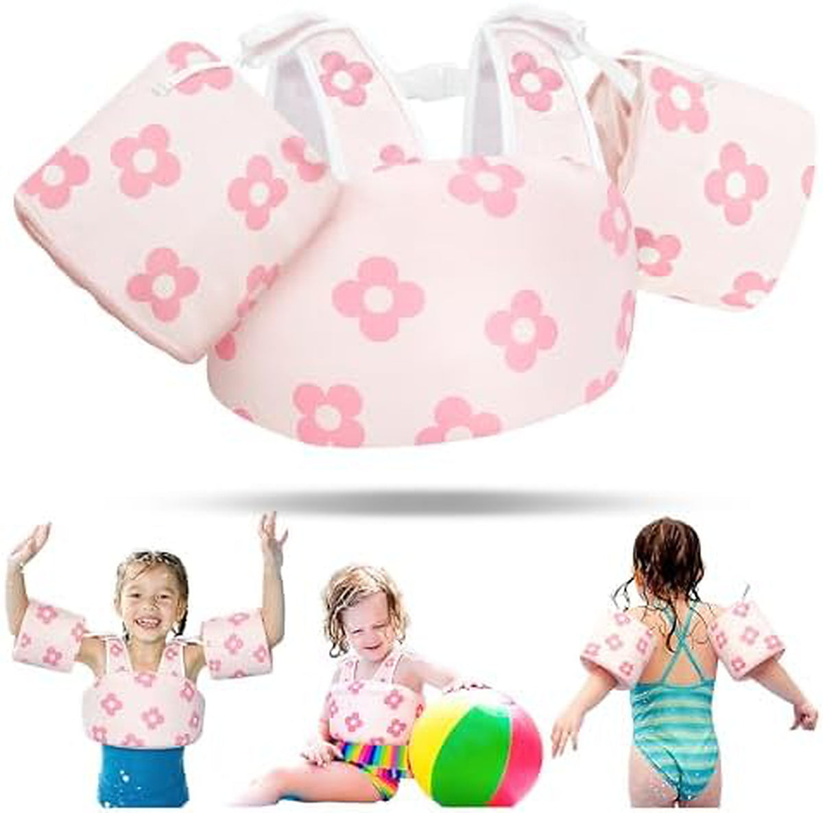 Kids Detachable-Float Vest - VERIFIED MAIN A05019334 Retro Floral