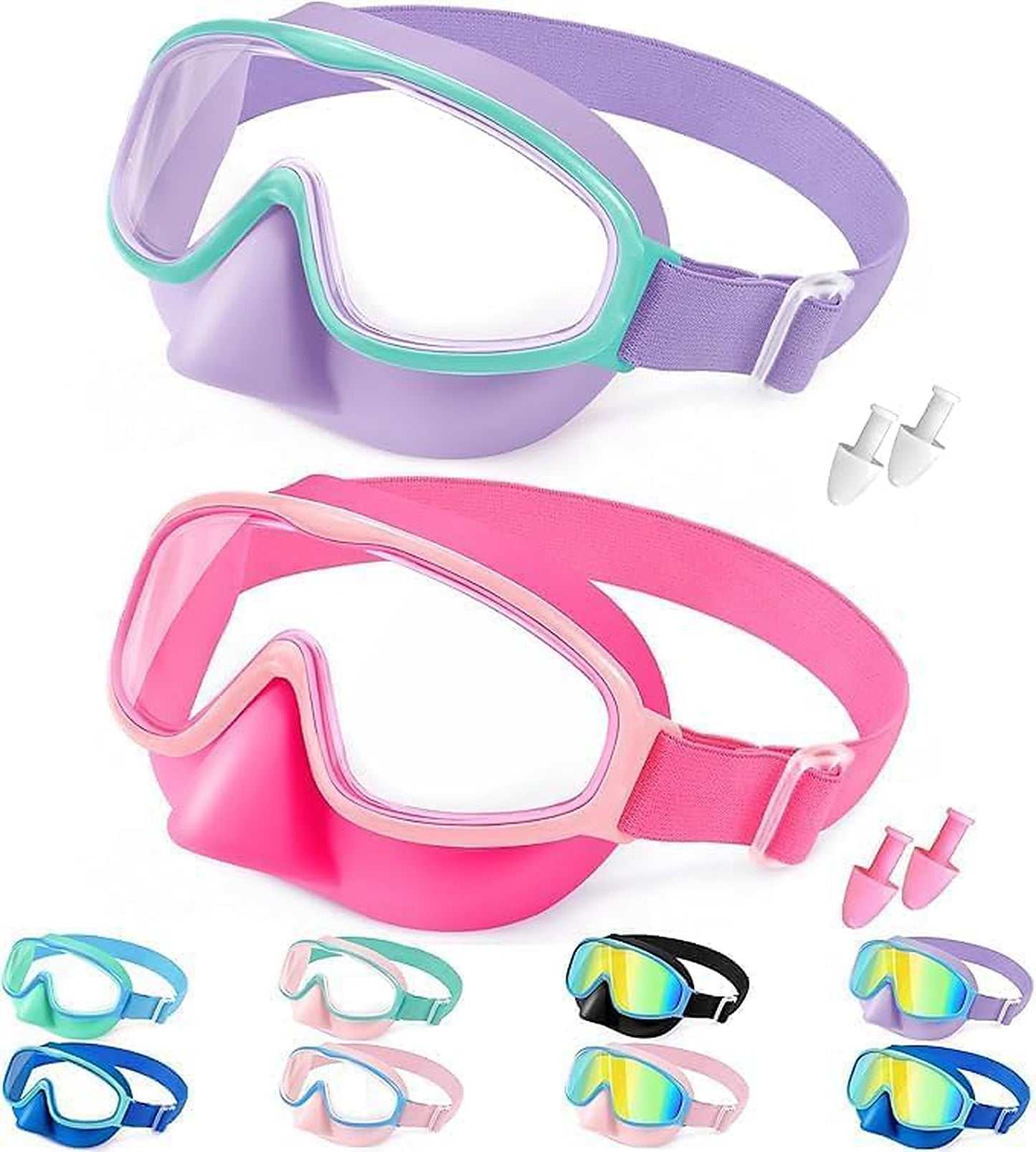 Kids Wide-View Fabric-Strap Goggles - MAIN A1001113 - AMAZON_MAX_UPSCALED